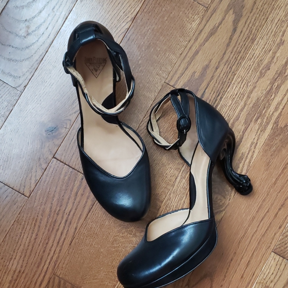 John Fluevog Black Heels